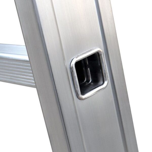perfil escalera articulada multiuso en aluminio