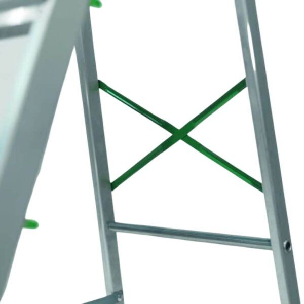 Cruceta Escalera de aluminio domestica 3 a 8 peldanos
