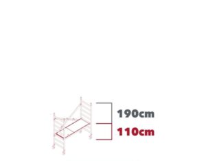 Pack A. Andamio altura 1,9m