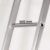 Escalera profesional de aluminio dos tramos con cuerda (4 a 10 metros) - Imagen 4