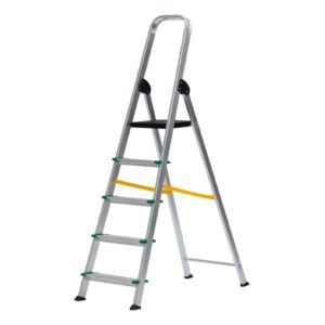 Escalera de aluminio plegable PRO (3 a 8 peldaños)