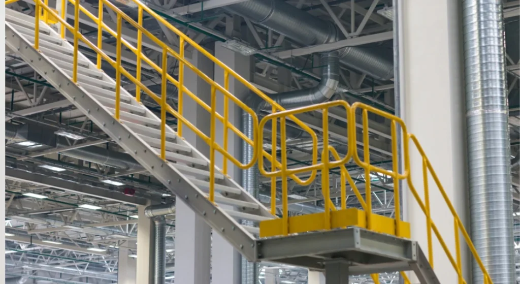 escaleras de varios tramos