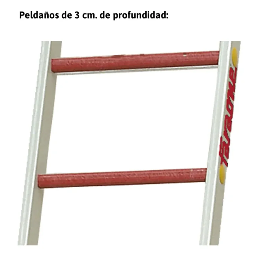 1TFV | Escalera de un tramo para uso en apoyo de fibra de fibra 2