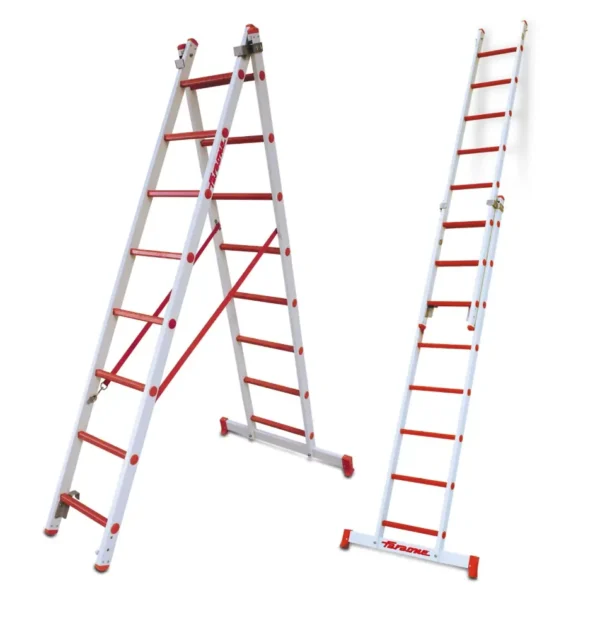 2TFVC | Escalera multiuso de 2 tramos de fibra de vidrio
