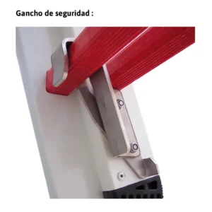 2TFVE | Escalera extensible de 2 tramos de fibra de vidrio 4