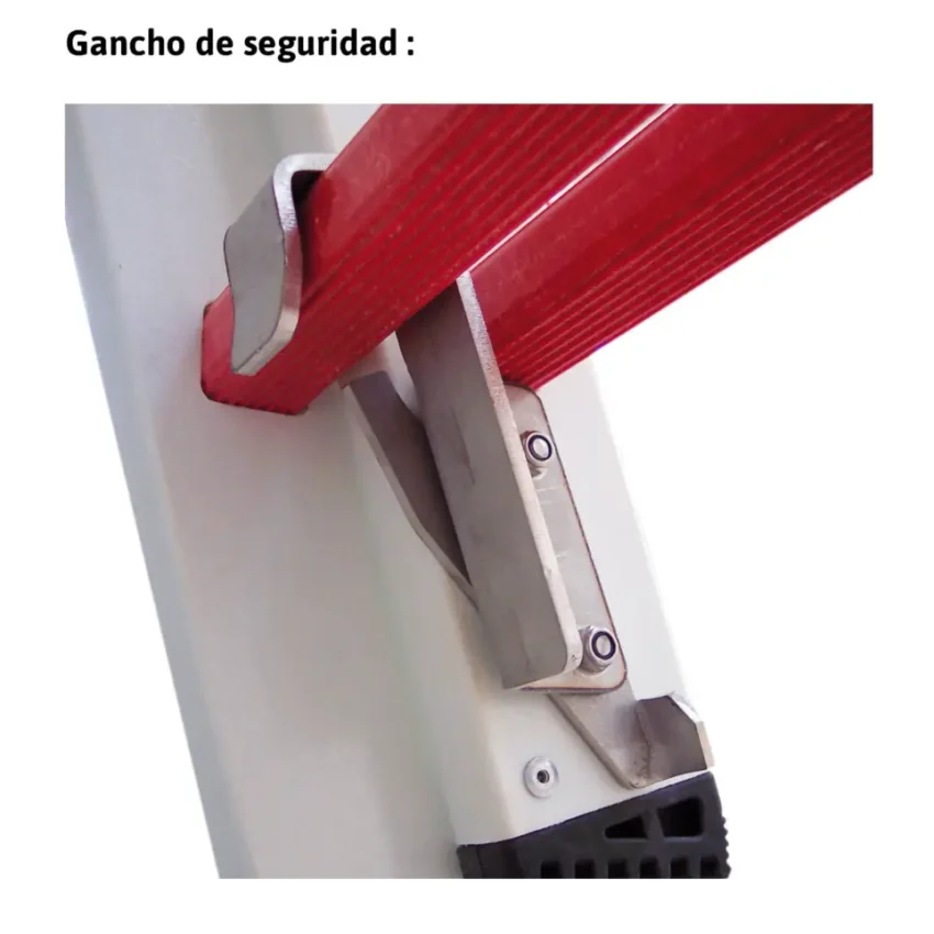 2TFV-EC | Escalera de fibra de vidrio extensible con cuerda 5