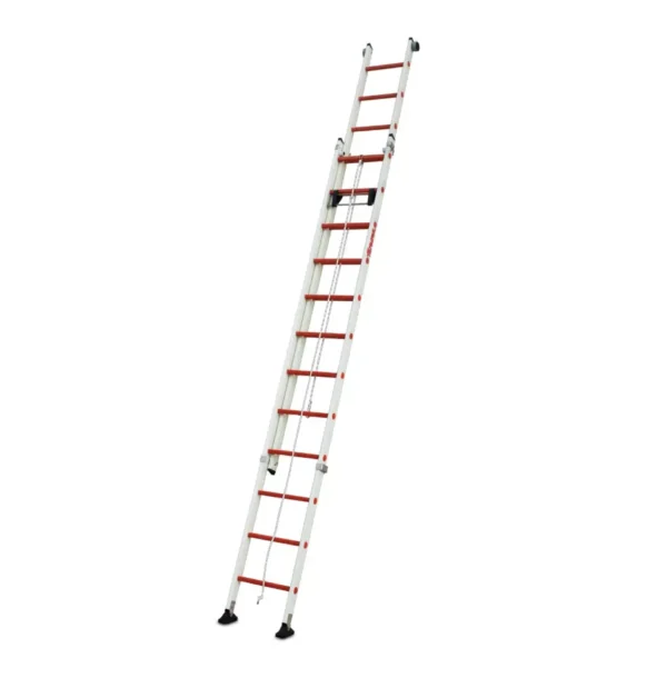 2TFV-EC | Escalera de fibra de vidrio extensible con cuerda