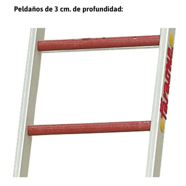 2TFVT | Escalera de doble subida de fibra de vidrio 2