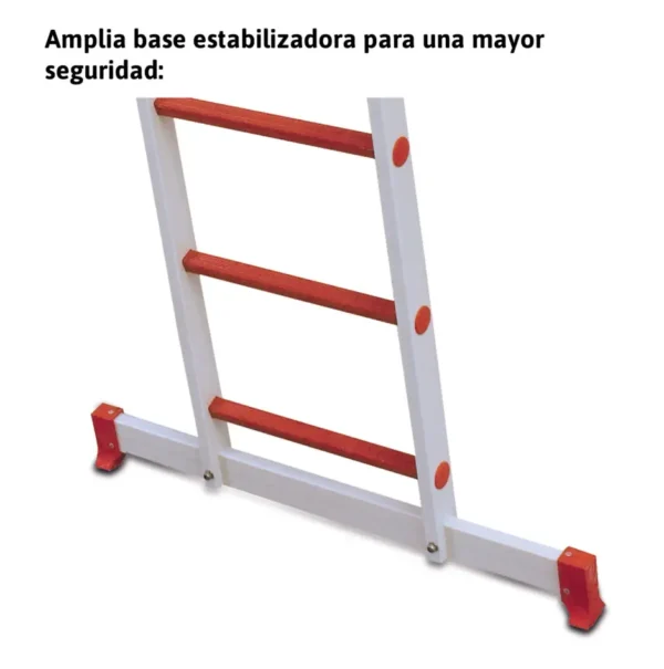 3TFV | Escalera multiusos de 3 tramos de fibra de vidrio 3