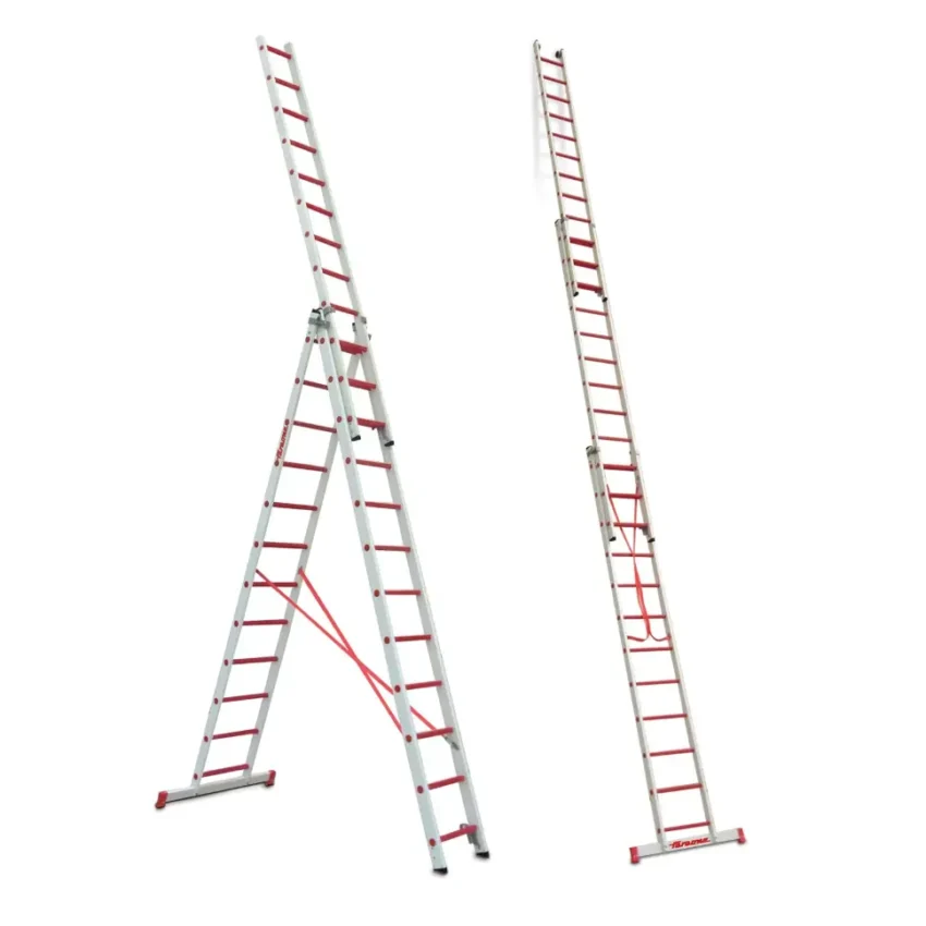 3TFV | Escalera multiusos de 3 tramos de fibra de vidrio