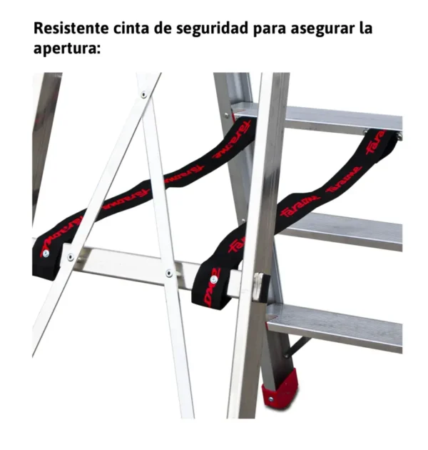 DOMUS | Escalera profesional con peldaños cómodos 4