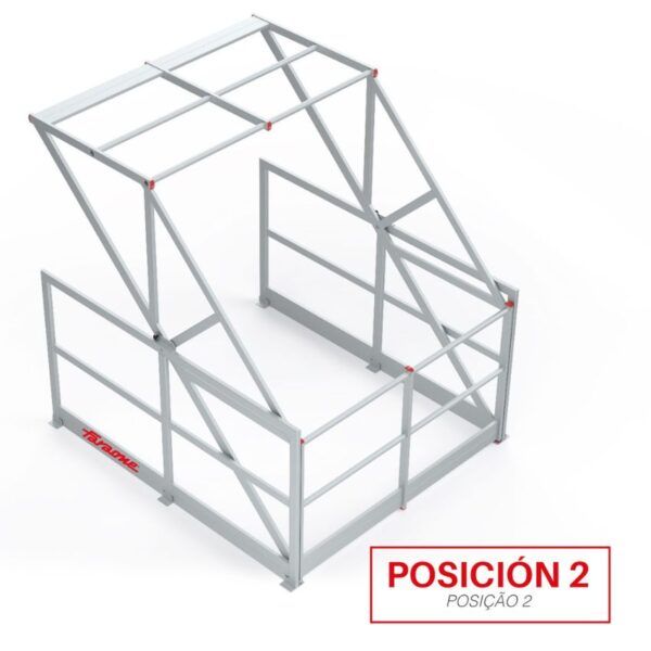 E-SAFETY _ Barandilla basculante de seguridad en aluminio 3