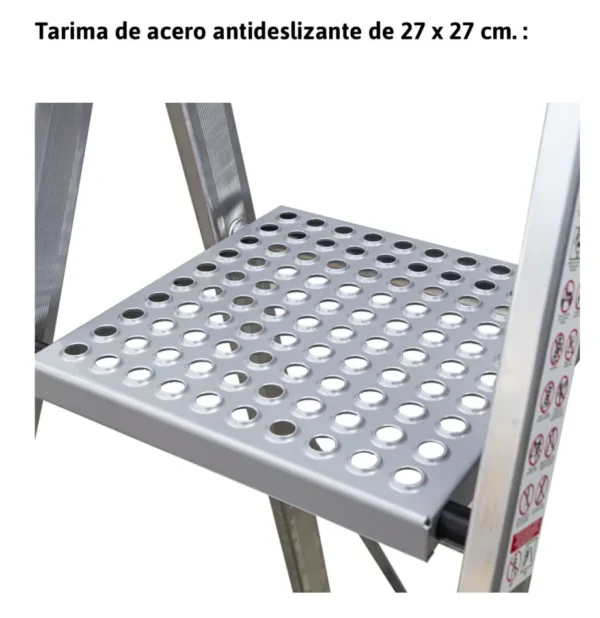 ELEGANCE | Escalera de tijera con peldaños cómodos 4