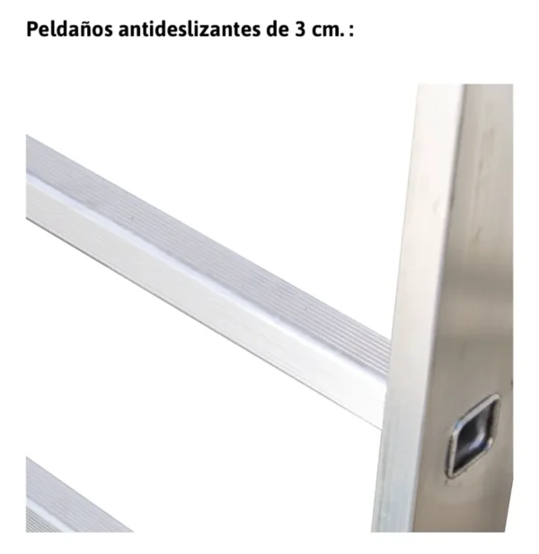 EN200 | Escalera de aluminio extensible con cuerda 2