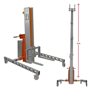HW-BIGEL | Elevador de materiales en aluminio (máx 300kg)