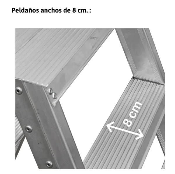NDS | Escalera de tijera de doble subida 3
