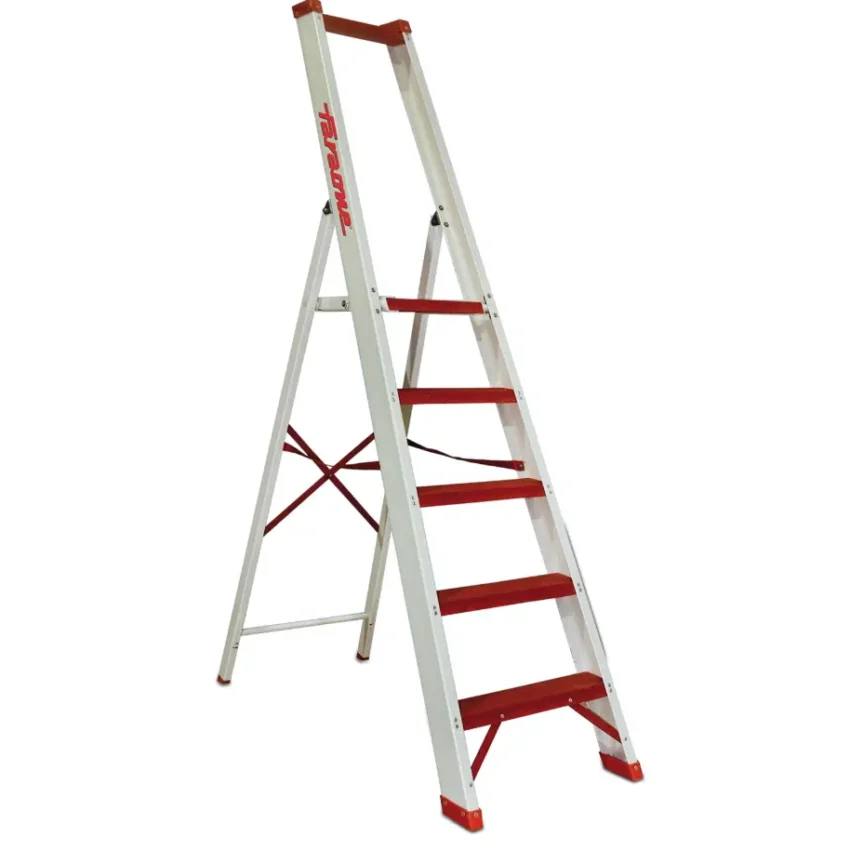 PAF | Escalera de tijera en fibra de vidrio con peldaños cómodos
