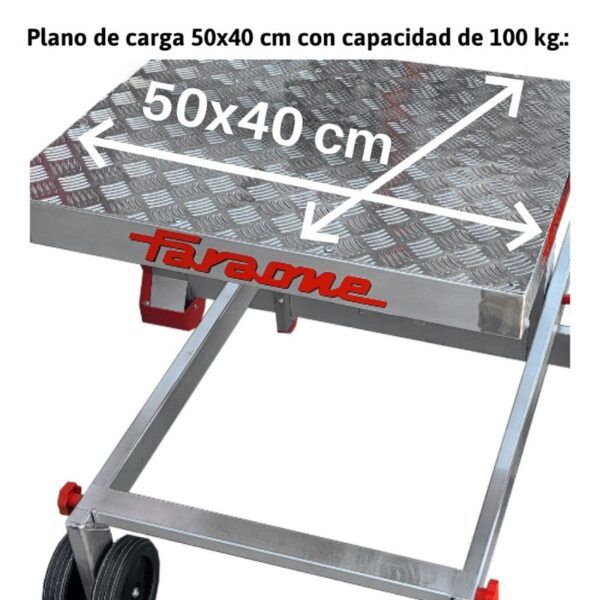 PICK _ Escalera con plataforma y plano de carga eléctrico 3
