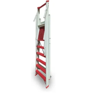 PL-FIBRA | Escalera de fibra con amplia plataforma 2