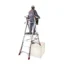 PLS | Escalera con amplia plataforma y altura regulable 3