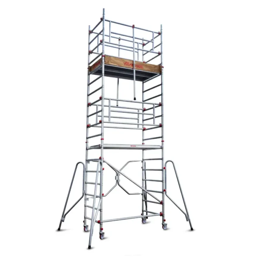 RAPIDO SUPER 180 | Andamio con ruedas y plataforma 100x180cm