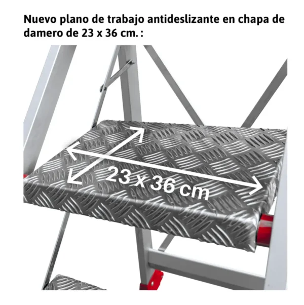 SGP | Taburete de alta seguridad en aluminio 4