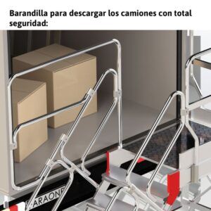SY-CA _ Escalera para tráiler o camiones frigoríficos 2