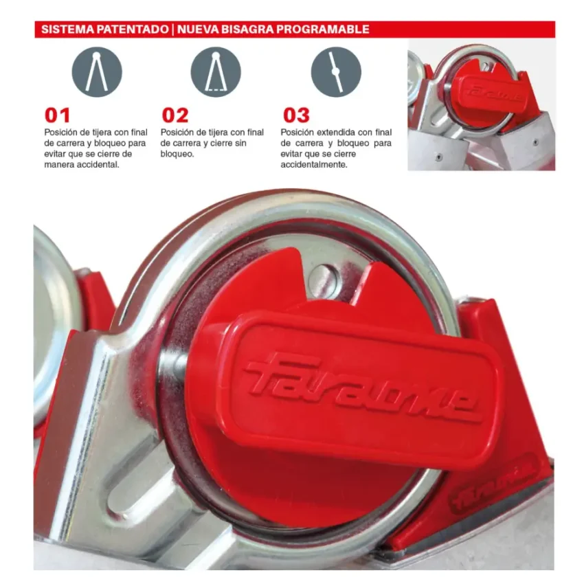 TELES | Escalera telescópica de aluminio multiusos súper profesional 3