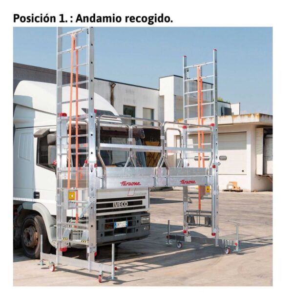 TSA320 _ Andamio especial para talleres de camiones y autobuses 3