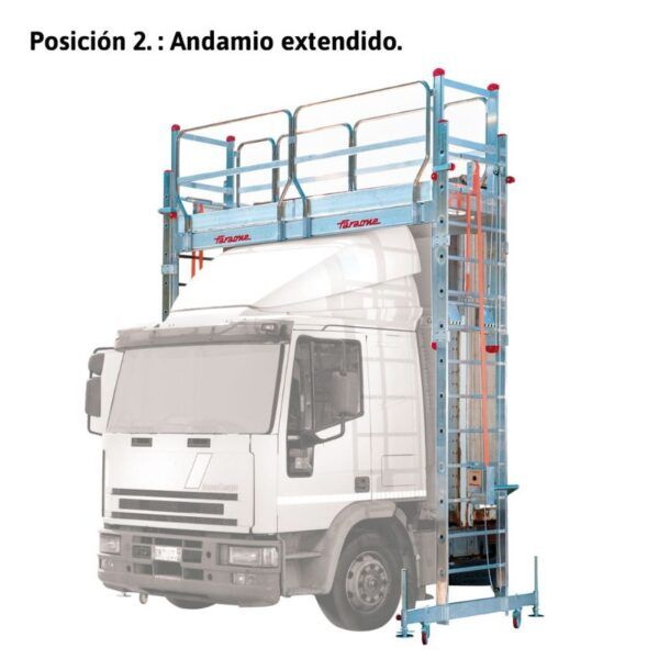 TSA320 _ Andamio especial para talleres de camiones y autobuses 6