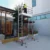 Andamio de aluminio modular portátil (155x60) perario reparando