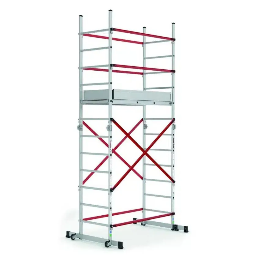 Andamio plataforma multifunción convertible en escalera (155x60 cm) De 4,30m
