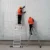 Operarios con las escaleras del Andamio plataforma multifunción convertible en escalera (155x60 cm) De 4,30m